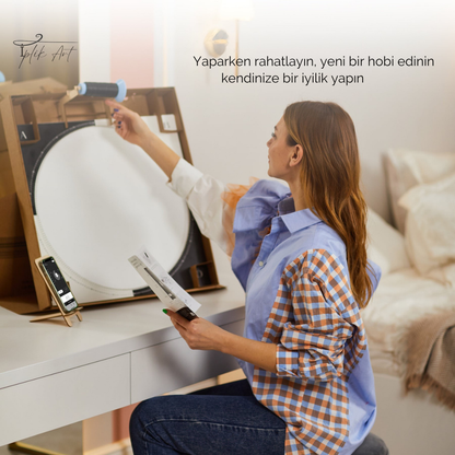 İplik Art Kişiye Özel Filografi Tablo Seti